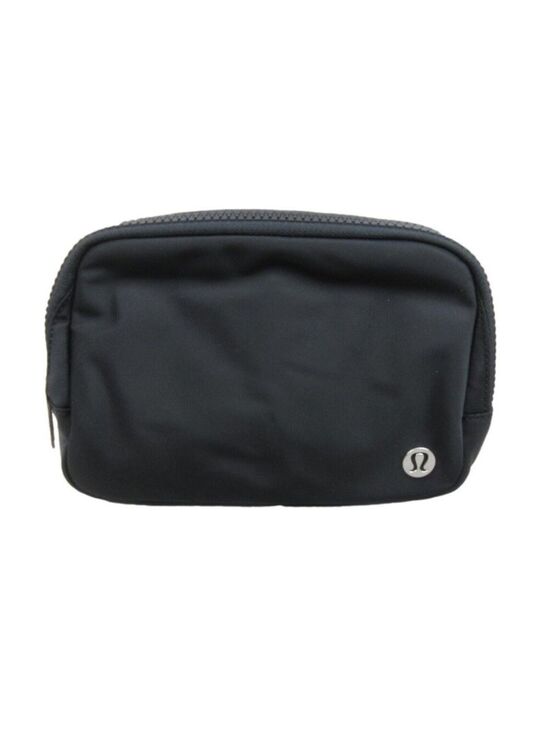 Lululemon Handbags - Lululemon Everywhere Belt Bag "Wordmark" Black (1L) Travel Vacation NEW